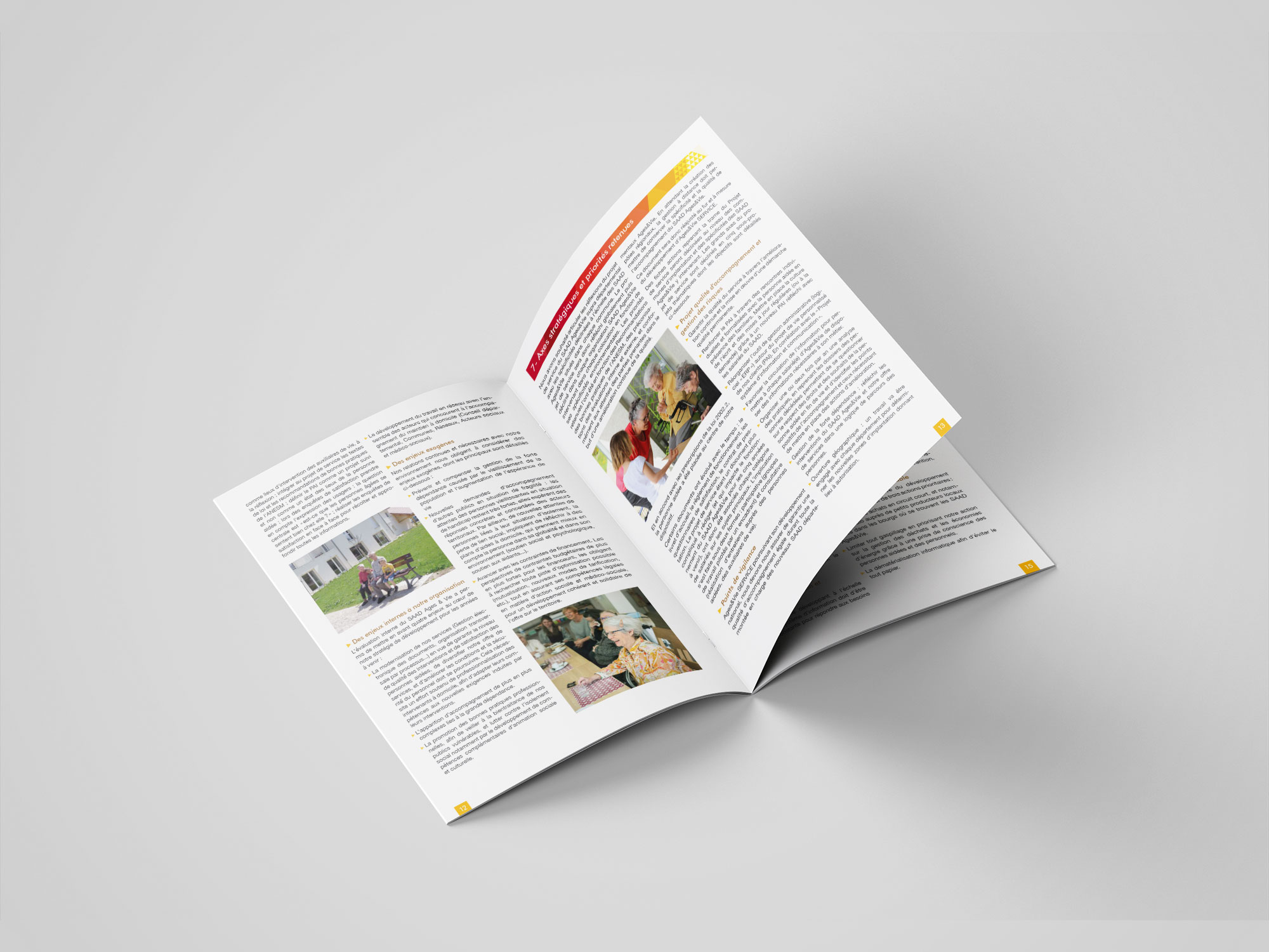 brochure Ages&Vie - projet de service - pages intérieures